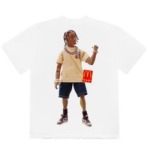 Travis Scott Mcdonald’s Action Figure Shirt